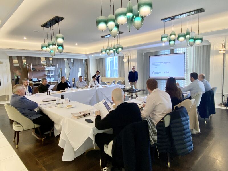 Presenting at the CEO&nbsp;Institute